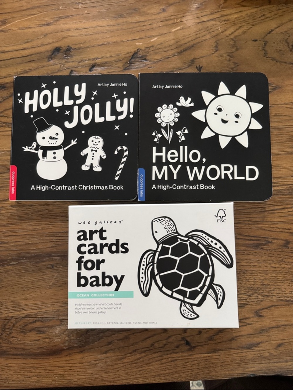 Baby Black & White Books and Cards